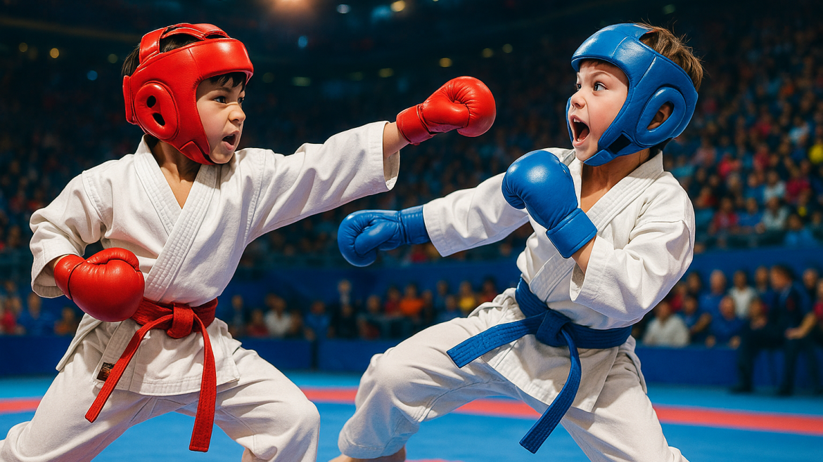 🥋 When Tradition Meets Thunder: The Epic Beginning of a Martial Arts Tournament